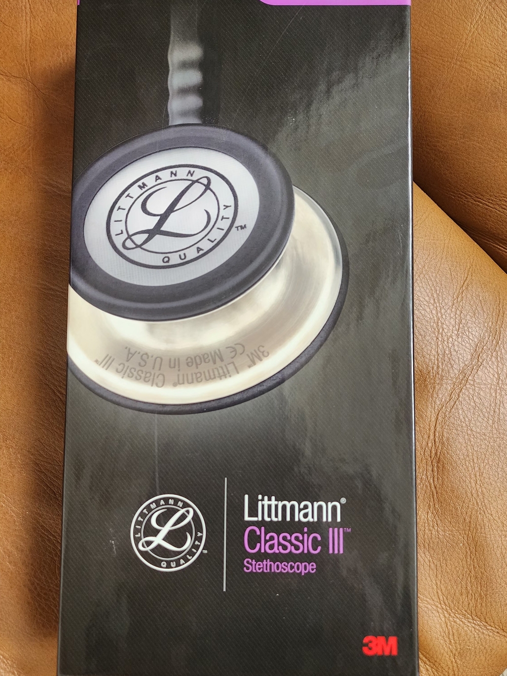 Littmann Classic III Stethoscope - Black Tube With Black Finish Chestpiece